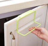 Door Tea Towel Rack Bar Hanging Holder Rail Organizer Bathroom Cabinet Cupboard Hanger Kitchen Accessories LE66