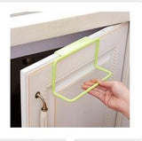 Door Tea Towel Rack Bar Hanging Holder Rail Organizer Bathroom Cabinet Cupboard Hanger Kitchen Accessories LE66
