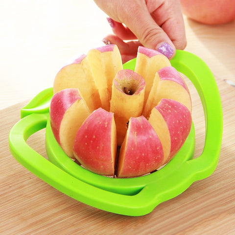 2019 New Kitchen assist apple slicer Cutter Pear Fruit Divider Tool Comfort Handle for Kitchen Apple Peeler